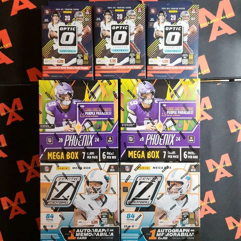 Break #411 - Hump-Day - 2024 Phoenix Mega (2) - 2024 Zenith Mega (2) - 2024 Optic Hanger (3) - 7 Box Football Pick Your Team