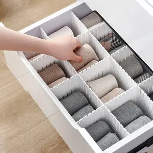 Adjustable DIY Drawer Dividers | Expandable Plastic Organization Separators