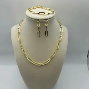 set of three in 14k gold plated