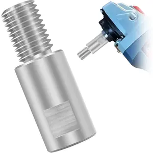 Airway Buff Extender, 2’’ Aluminum Airway Buffing Wheel Extension Shaft for Aluminum Wheel Polishing Kit, Angle Extension Rod, Buffing Machine Accessories