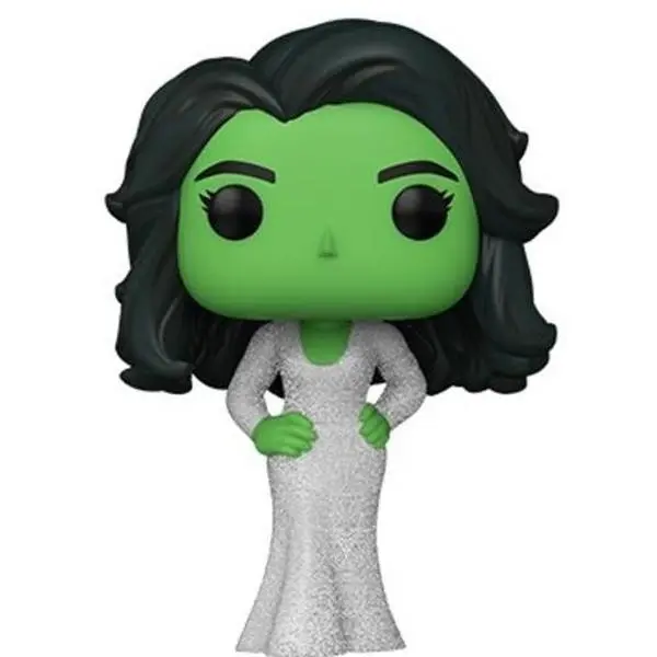 Funko POP! Vinyl Superhero Bobblehead - Gala Look She-Hulk Collectible Figure, Fashion Vinyl Figure, Approx. 4.97" Collectibles Figurine, Collectible Figures, Decorative