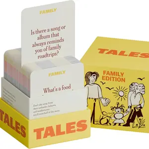 Family Edition 150 Conversation Cards for Game Night, Adult & Teen Friendly, Perfect for Dinner Gatherings, Enhances Meaningful Conversations, Question Card Game Card Set