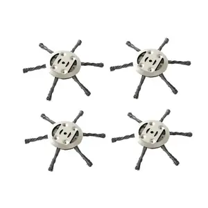 Round Lawn Mower Blade, Durable Steel Wire Trimmer Blade, Efficient Trimming Design Replacement Head for Lawn Mower & Garden Tools