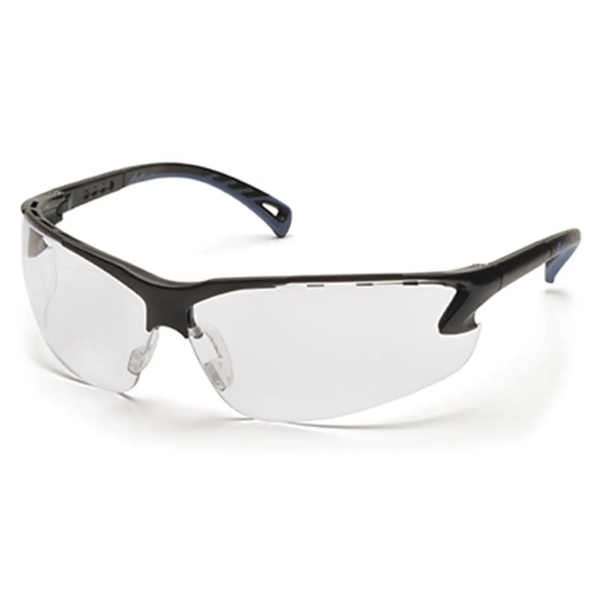 212 MAIN TruGuard Ventilated Adjustable Frame Ballistic Work Safety Glasses - Scratch-Resistant Lenses, Adjustable Nosepiece, UV Protection, ANSI Z87-Rated, CSA Z94.3-Compliant Protective Eyewear