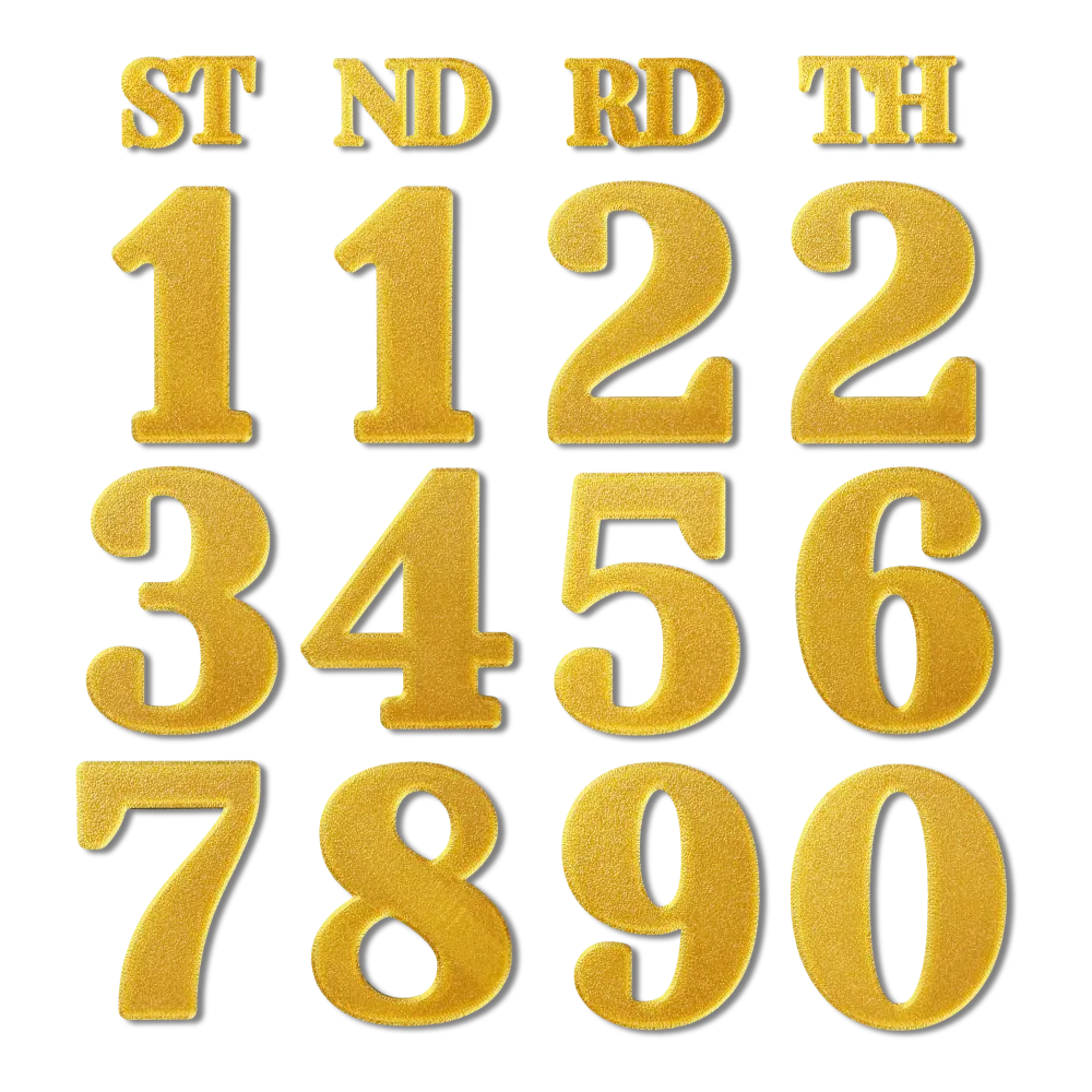 Block Font - Calendar Numbers Pack - TikTok Shop
