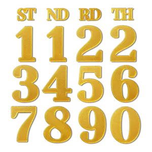 Block Font - Calendar Numbers Pack