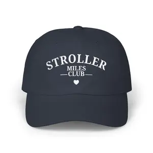 Stroller Miles Club Hat, Mom Runner Hat, Embroidered Running Cap, Stroller Walk Hat, Athletic Mom Hat, Running Mom Gift