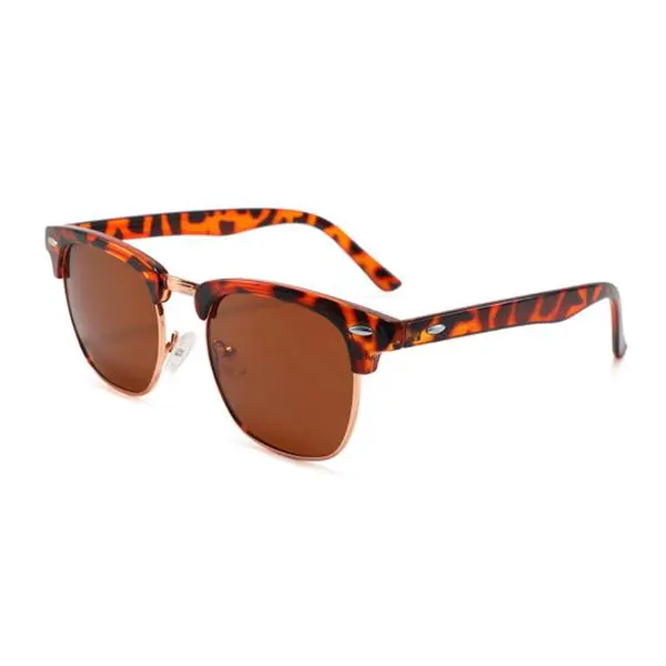 Tortoiseshell Clubmaster Sunglasses - Unisex Fit