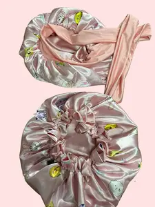 13+3+1= Boy Group Themed Bonnet Hair Care Wrap