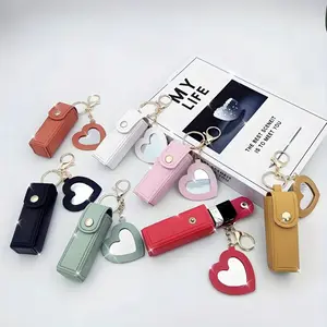 Portable Lipstick, Lipstick Bag, Portable Makeup Bag, Gift Coin Purse, Keychain Lipstick Mini Storage Bag, Handheld Cosmetic Pouch