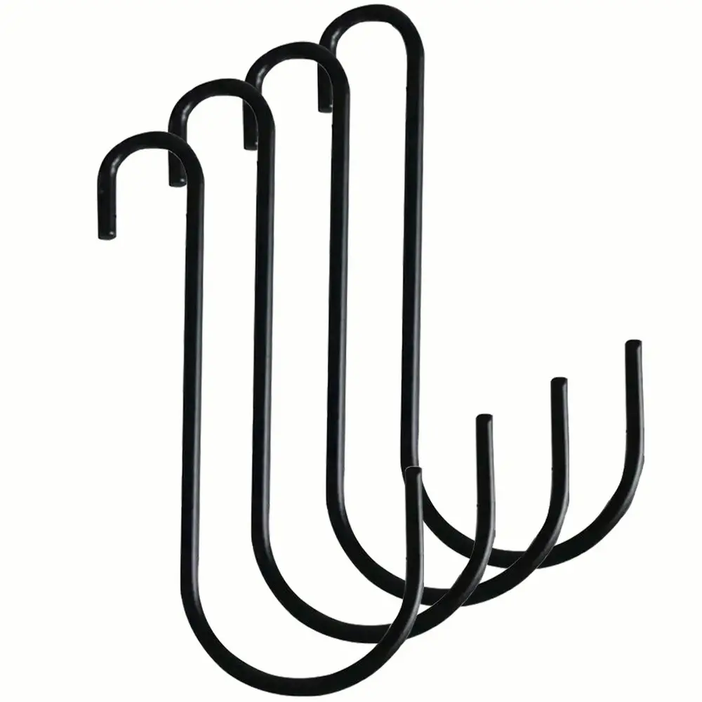 Heavy-Duty Fence Hooks for Hanging Plants, U Shaped Hook, Metal Hooks, Durable Hook Supports Ideal for Indoors & Outdoors, Versatile Gardening Accessory