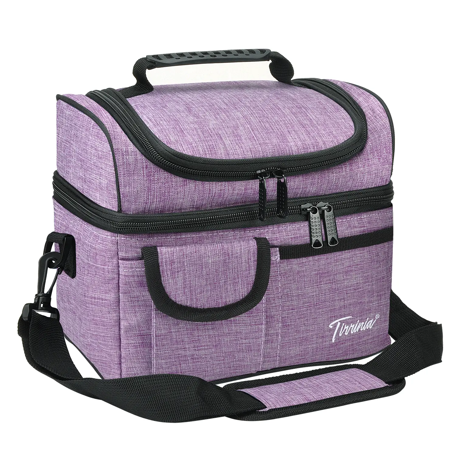 Tirrinia Lunch Bag Tote Bag Lunch Organizer Lunch Holder Insulated Lunch Cooler Bag for Picnic Work for Women/Men