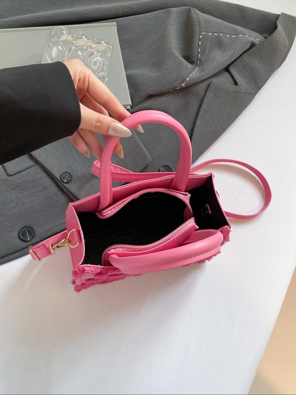 26 Valentine's Day Gift Sweet Heart Square Crossbody Bag, Women's Wallet, Lipstick Makeup Storage Bag, Commuter Work Bag, Fashionable Handbag