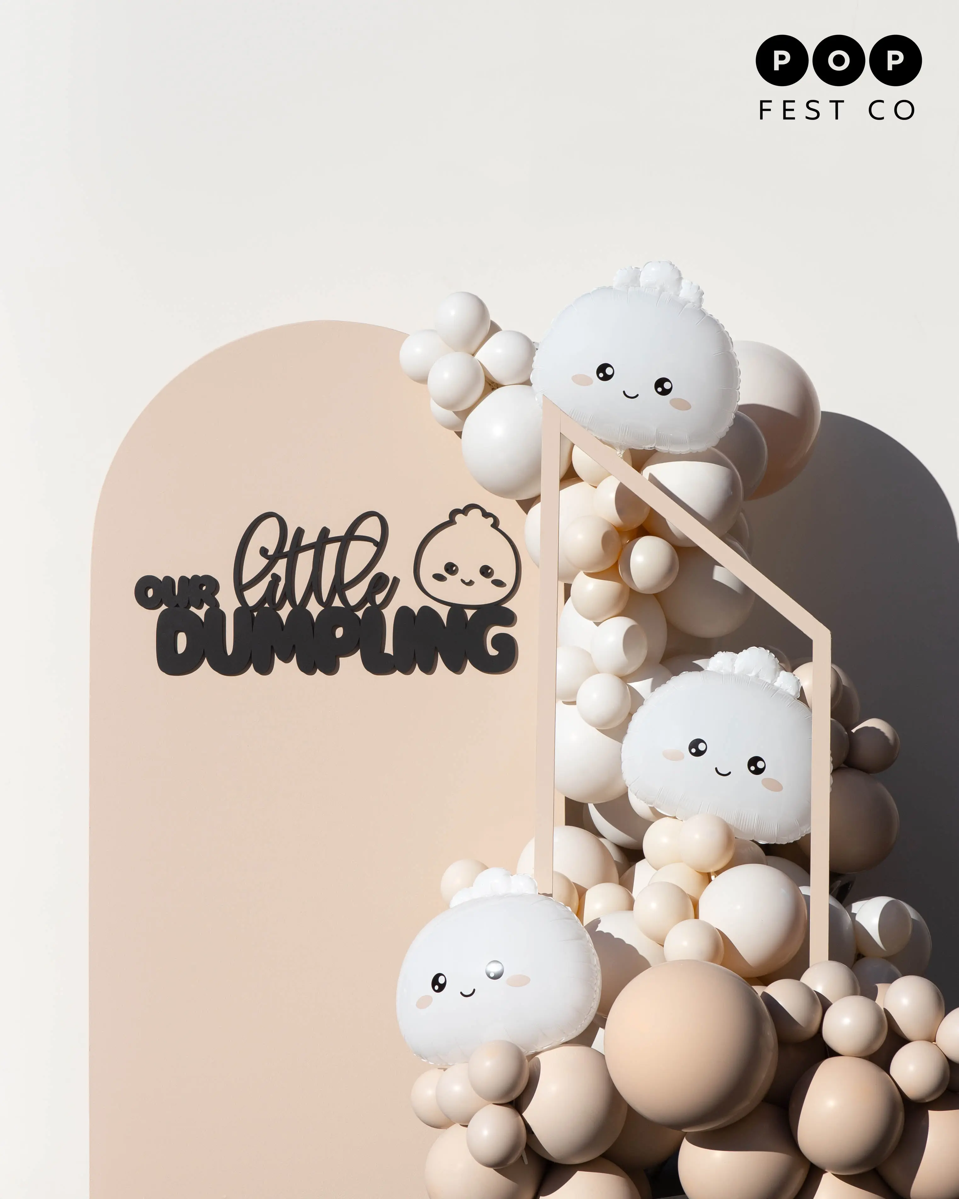 21" Dumpling Bao Jumbo Non-Foil Balloon