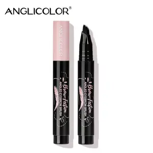 ANGLICOLOR Eyebrow Pen with Angled Brush, Liquid Microblading Eyebrow Pencils for Women, Hair-Like Strokes Brow Pen, Waterproof, Smudge-Proof, Long Lasting Eyebrow Pencil for Natural Brows Give Mom and Girlfriend Holiday Gifts Makeup Smooth