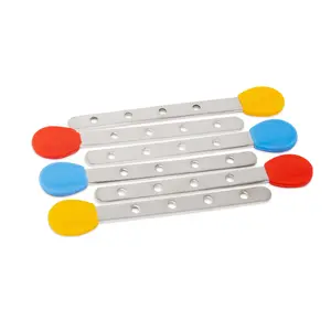 6 Reusable Stainless Steel Sticks - for Ecozoi Square and Round Popsicle Molds