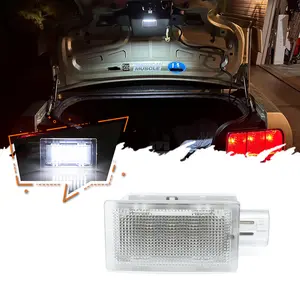 1pc White LED Trunk Compartment Luggage Cargo Area Light For Ford Mustang Crown Victoria Edge For Lincoln Town Car MKX Aviator For Mercury  Grand Marquis Marauder , Replace OEM 3W1Z-13A756-AA 6E5Z13A756AA