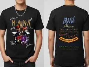 Mana Band Shirt, Latin Rock Mana Tee, Mana Fan Girl, Mana Merch