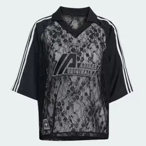 Adidas Originals Women's Lace Jersey, Black, KD2276