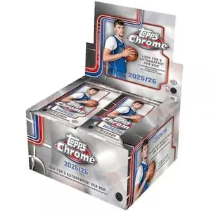 2025/26 Topps Chrome Basketball Hobby Jumbo Box