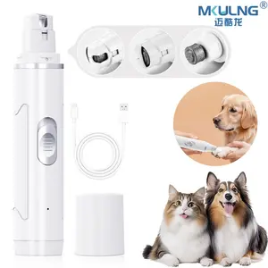 Whisper-Quiet Pet Nail Grinder for Dogs & Cats, Safe & Stress-Free Grooming Tool, Ideal for Sensitive Pets of All Breeds & Sizes, Paw Trimmer