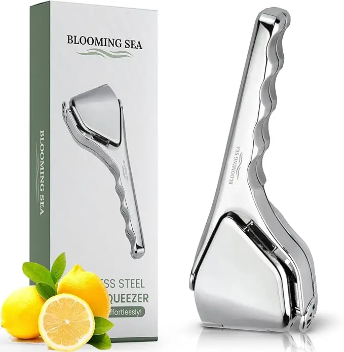 Kitchen Handheld Lemon Squeezer - Compact, Heavy-Duty Citrus Juicer Kitchen Utensil Fruit Juicer