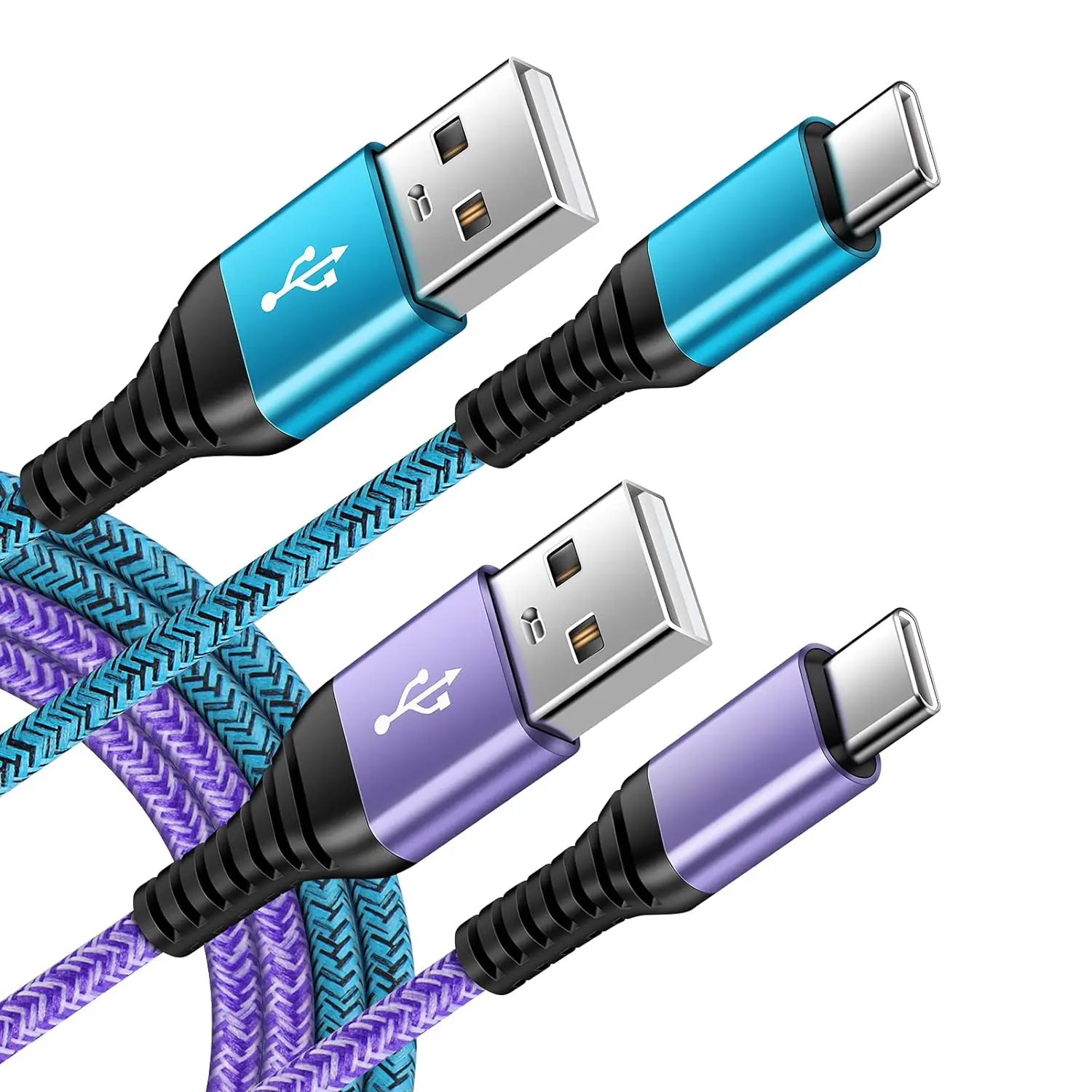 C Charger Cord Fast Charging USB Type C Cable Android Charger Cables 6FT 2Pack for Samsung Galaxy S25 S24 S23 S22 S21 S20 Ultra S20+ Note 20 10 S10 S9 Plus A12 A11 A52 Google Pixel 6 5 4 4a 3a XL, Smartphone, Port, Mobile, Cellphone, Electronic, 2 Pack, 6