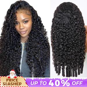 OQ HAIR Full Burmese Curly 13x6 Lace Frontal Glueless Wigs 180% 220% Density Water Wave Virgin Human Hair Wigs Pre Plucked Natural Hairline #TikTokShopBlackFriday