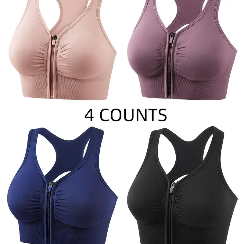 Women's Plus Size Hollow Back Zipper Yoga Tank Top, Tight-Fitting All-Season Compression Workout Top, Activewear, Athletic Fitness Top, All Seasons Activewear