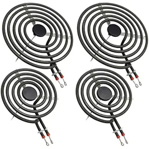2026 Upgraded MP22YA Burner Element Set – 2×6" MP15YA + 2×8" MP21YA Replacement for Kenmore, Whirlpool, Maytag, Hardwick & Norge Ranges