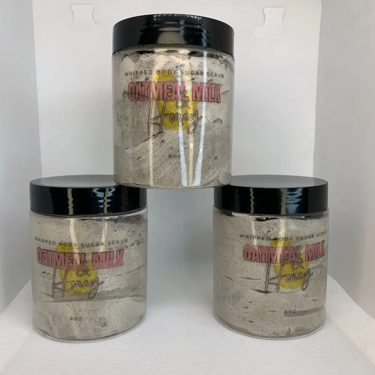 Whipped Body Sugar Scrub - Oatmeal Milk & Honey Scent