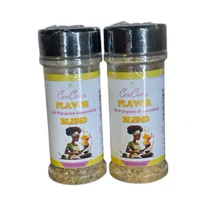 CeeCee's Flavor Blend All-Purpose Seasoning - Versatile Garlic Herbs & Peppers Mix for Chicken Pasta Vegetables Soups and More 2PK