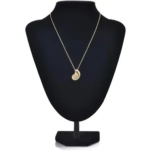 Meiligo ®   Fashion Woman Conch,snail,shell Charm pendant necklace (Gold) 2