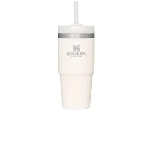 STANLEY The Quencher H2.O Flowstate Tumbler 20oz in Cream 2.0 Unisex STANLEY The Quencher H2.O Flowstate Tumbler 20oz in Cream 2.0 Unisex