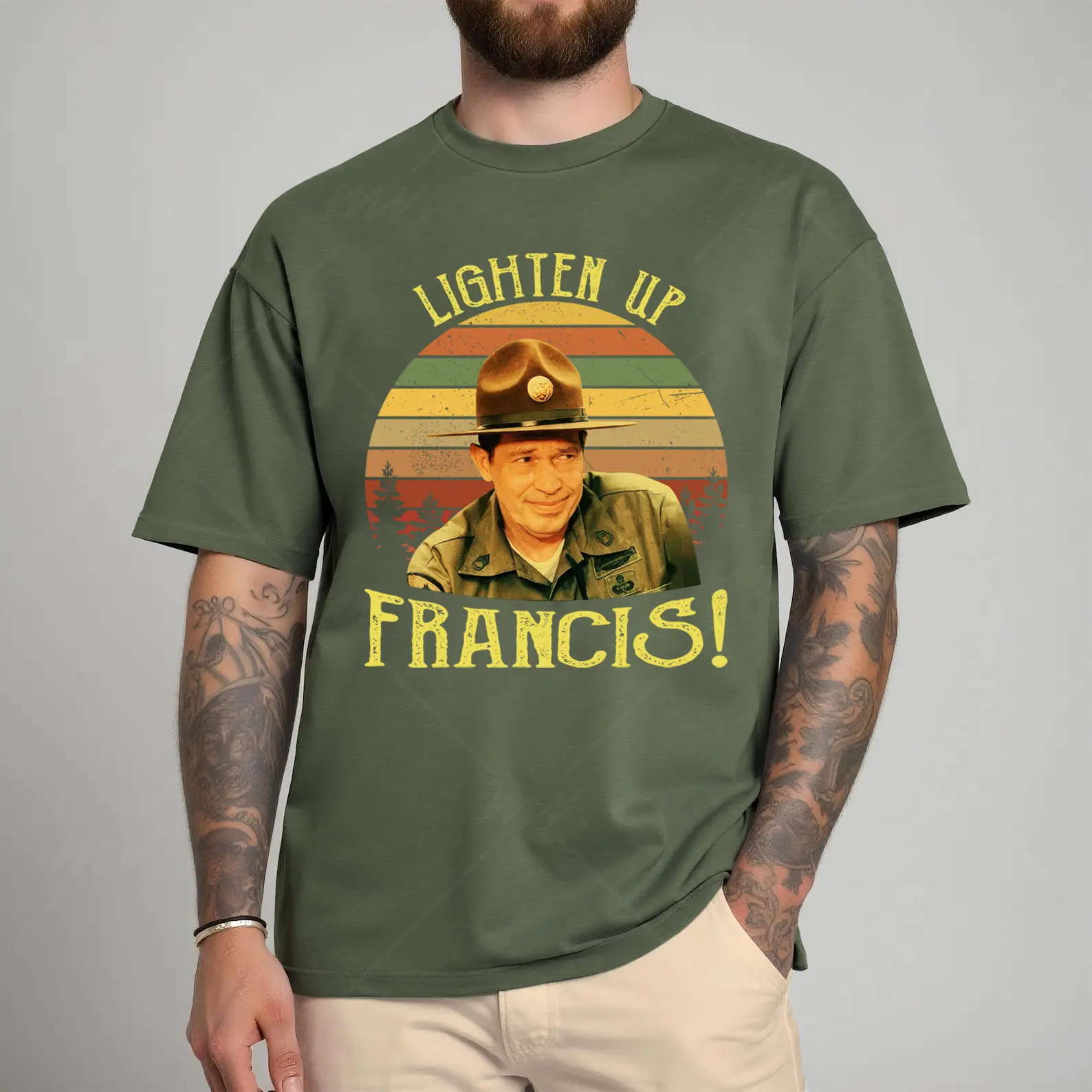 Lighten Up Movie Quote Shirt, Old Movie Shirt, Veterans Shirt