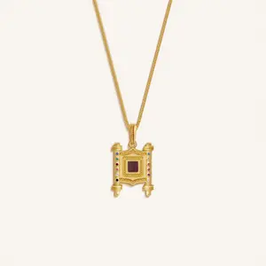 Prism of Faith 12 Tribes Gem Torah Nano Chip Necklace
