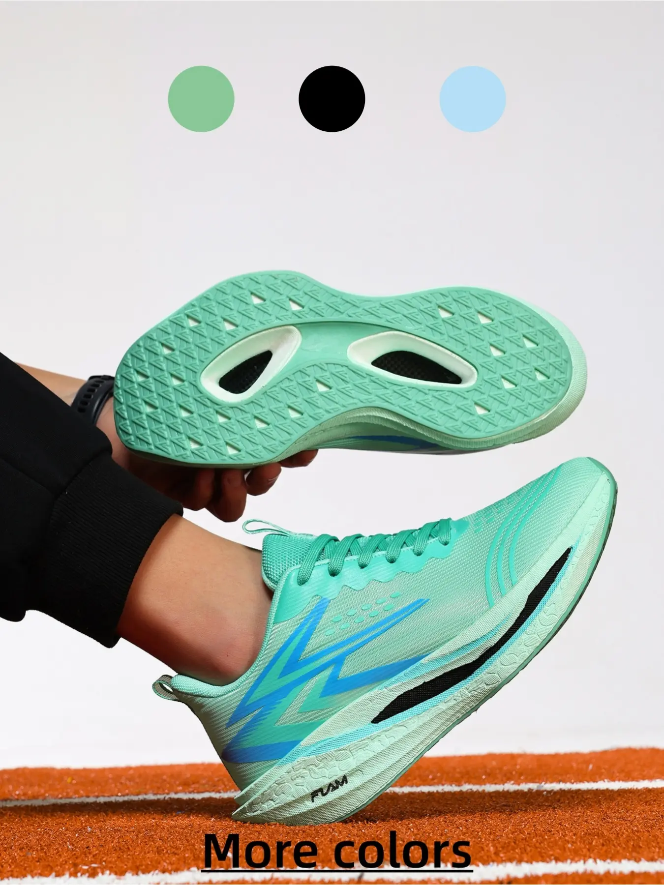 Teenagers Outdoor Speed Jogging Shoes | Exquisite Breathable Mesh | Shock Absorbing Foam Midsole | Multi-scene Sports Footwear