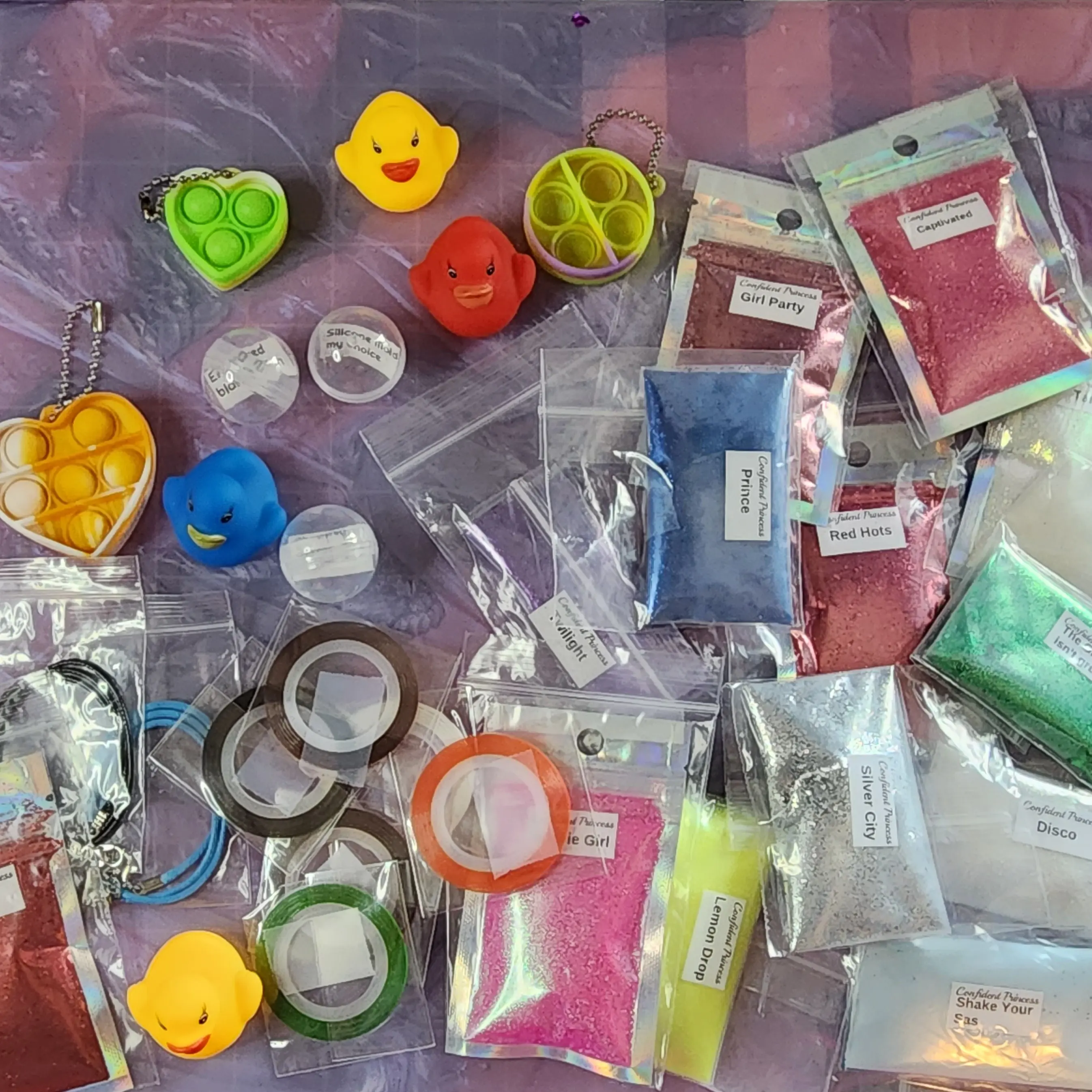 Large glitter/craft box