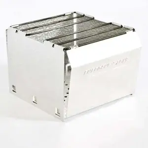 Bobcat Emergency Multi-fuel Cooking Stove Portable Collapsable Durable Lightweight Aluminum Construction for Camping Hiking & Disaster Preparedness