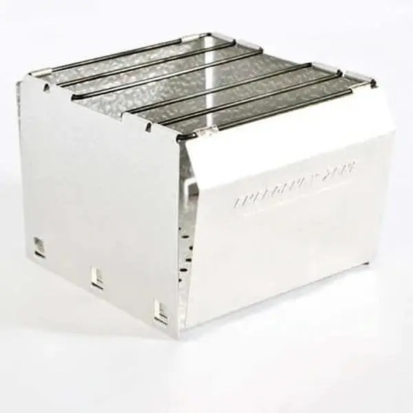Bobcat Emergency Multi-fuel Cooking Stove Portable Collapsable Durable Lightweight Aluminum Construction for Camping Hiking & Disaster Preparedness