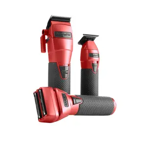 BaBylissPRO FXONE Limited-Edition Matte Deep Orange Clipper, Trimmer and Shaver battery, base and cord included LFX899OC+LFX799OC+LFX79SOC