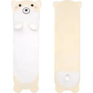 Microwavable Heating Pad Cute Yellow Corgi Stuffed Animals Moist Heat Pad for Menstrual Period Cramps Pain Relief Washable Heat Cover Gifts for Her Girlfriend Mother