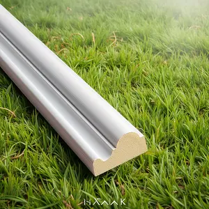 16pcs PU Line Plaster Wall Corner Decoration, Polyurethane Foam Molding Model, Building Material Ceiling Trim, Background Wall Border Strip