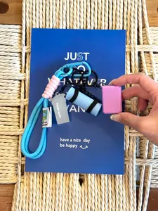 Mini Yoga Exercise Set Keychain, Essential Fitness Keychain For Gyms, Backpack, And Gym Accessories. Suitable For Daily Commutes, Workouts, And Outdoor Activities, Keychain Wristlet Strap