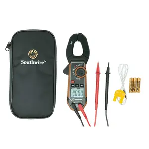 Clamp Meter 21510N - 400A AC Measurement with-In Voltage Tester - Third-Hand Probe Holder - CAT III 600V Safety Rated