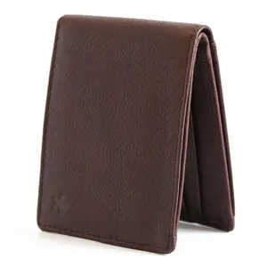 Swear Brands Slim Bifold Leather Wallet with RFID Block, Card Pull Strap, and Cash Pocket for 1-12 Cards - Durable and Stylish in Walnut