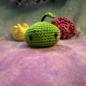 Handmade crochet slime plush amigurumi stardew valley