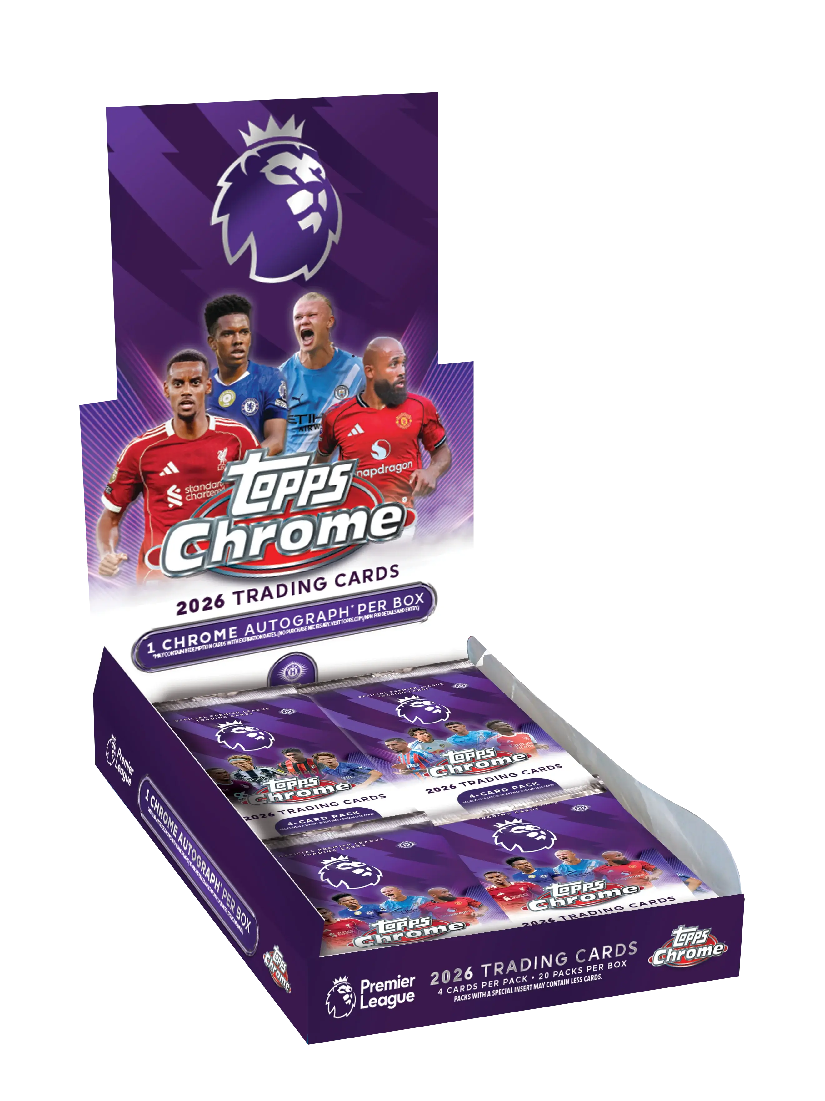 2026 Topps Chrome Premier League Hobby