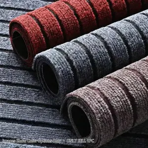 Modern Anti-Slip Long Floor Mat | Washable Absorbent Runner Rug Waterproof Non-Shedding Welcome Doormat for Kitchen, Bath, Hallway, Indoor Outdoor Use