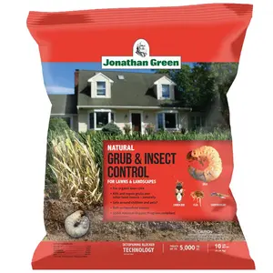 212 MAIN Organic Grub & Insect Control Granules, Natural Plant Oils-Based Lawn Pest Repellent, Repels Lawn Pests, Environmentally Friendly, 5000 sq ft Coverage, 5kg Outdoor Grub Killer